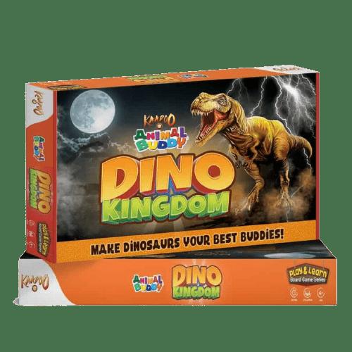 Colorful Dino Kingdom board game box featuring dinosaurs for fun playtime in Board Games & Puzzle collection
