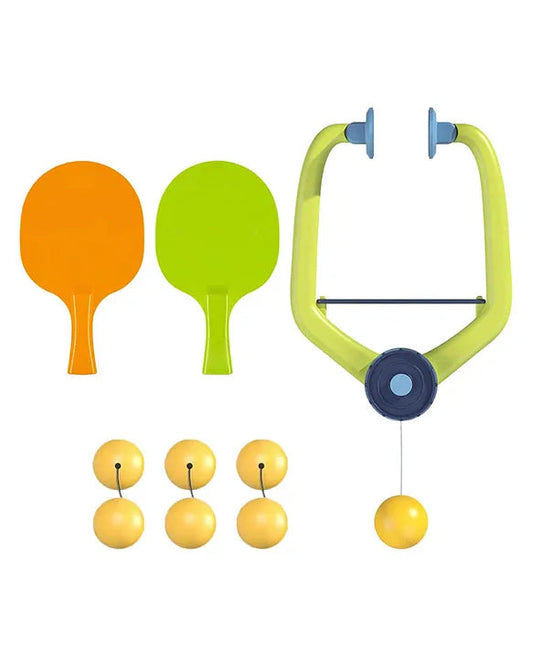 Buy Indoor Hanging Table Tennis Paddles and Balls Self Training No Need Table with 4 with 4 Balls | Sams Ahmedabad samstoy.in Sams toy world shop in Ahmedabad Gujarat
