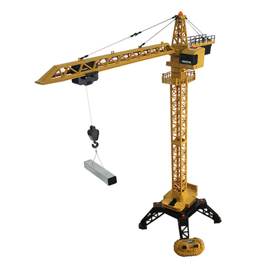 Alloy Electric Remote-controlled Crane Toy For Kids