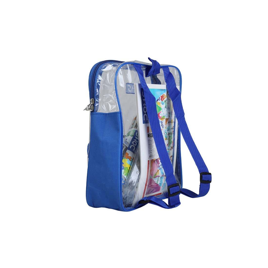 Buy Doms Smart Kit | Transparent Zipper Bag | Perfect Value Pack | Kit For School Essentials | Gifting Range For Kids | Combination of 12 Stationery Items | Sam's Toy Ahmedabad DOMS Sams toy world shop in Ahmedabad Gujarat