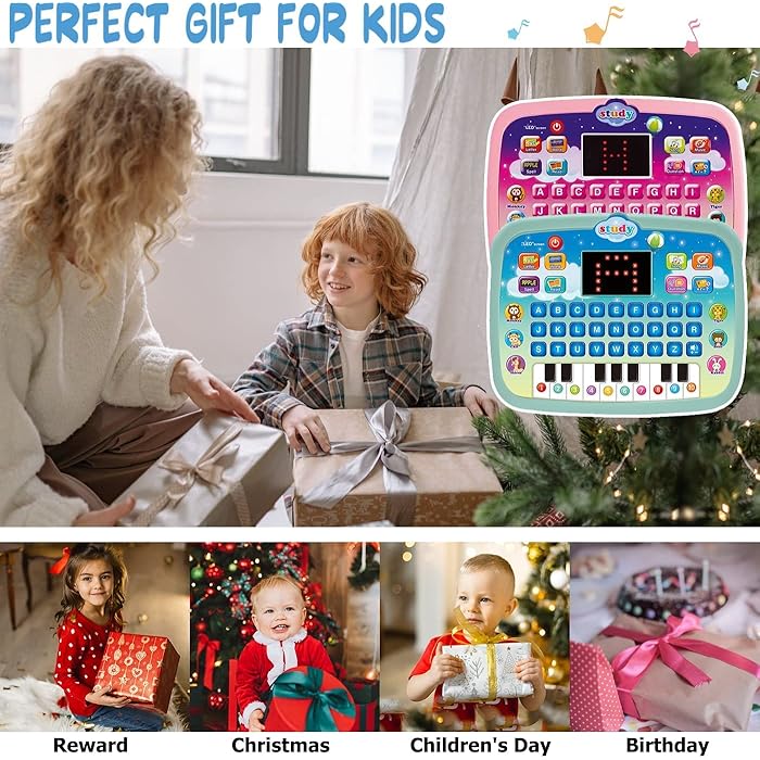 Buy Sam's Kids Early Development Interactive Electronic Tablet with Teach Alphabet Numbers Word Music Math 3 Years+ | Montessori Toys for Babies 6 12 18 Months+ samstoy.in Sams toy world shop in Ahmedabad Gujarat