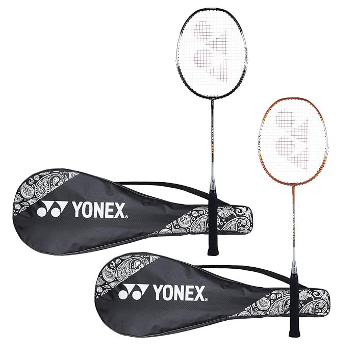 Buy YONEX ZR 100 Light Aluminium Badminton Racquet with Full Cover (Black & Black, Made in India) Set of 2 | Sam's Toy World Stores Ahmedabad samstoy.in Sams toy world shop in Ahmedabad Gujarat