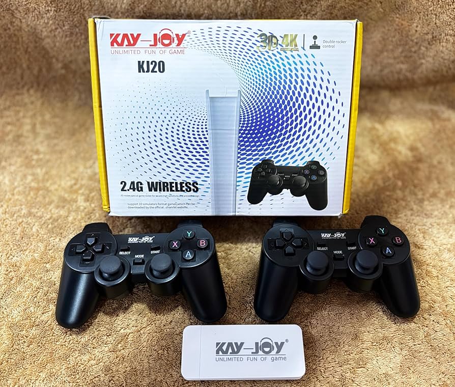 Game Stick 4K led support Video Game Console Games 2.4G Double Wireless Controller 64GB | Sams Toy Ahmedabad Gujarat