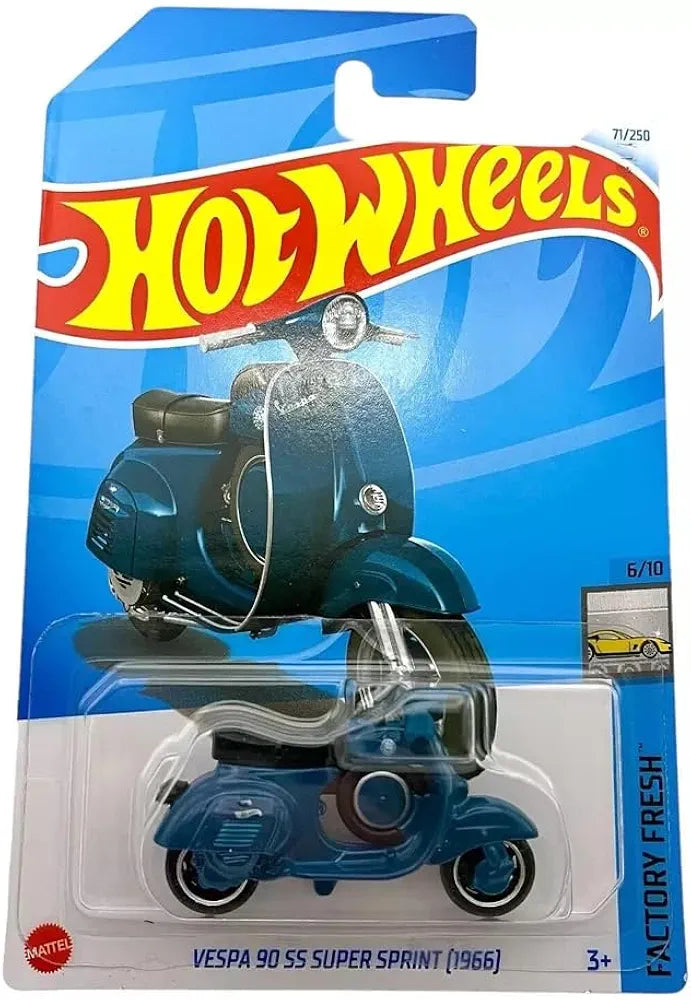 Hot Wheels 2024 Vespa 90 SS Super Sprint 1966 Factory Fresh Era 3 and Up Blue in Ahmedabad Gujarat at best lowest price