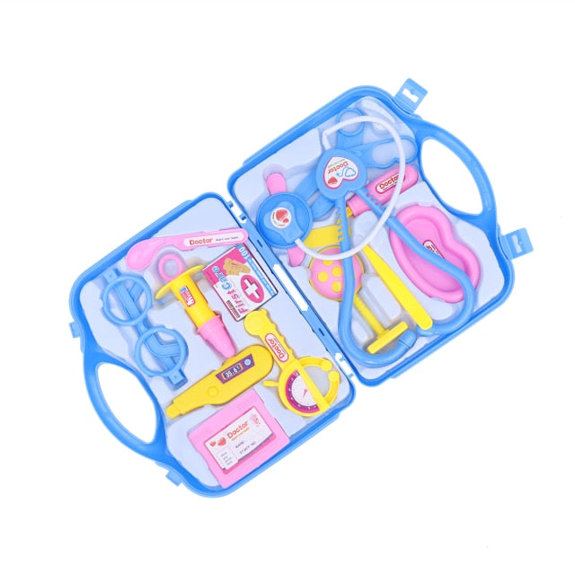 Buy Children's Little Doctor Toy Tool Kits Pretend Play Toy Role Play Sets Medical Stethoscope Toys with Suitcase for Kids Girls - sams toy world shops in Ahmedabad - call on 9664998614 - best kids stores in Gujarat - Near me - discounted prices