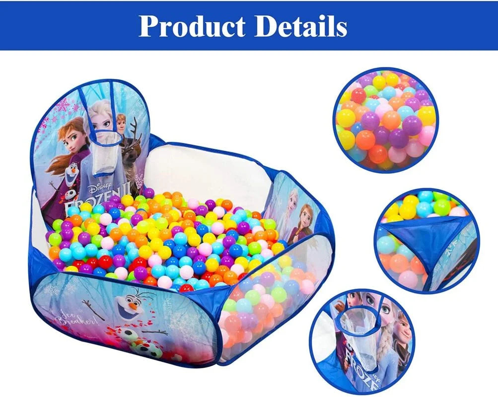 Disney Frozen 2 Theme Activity Ball Pool with Multicolor Balls (50balls) New samstoy.in