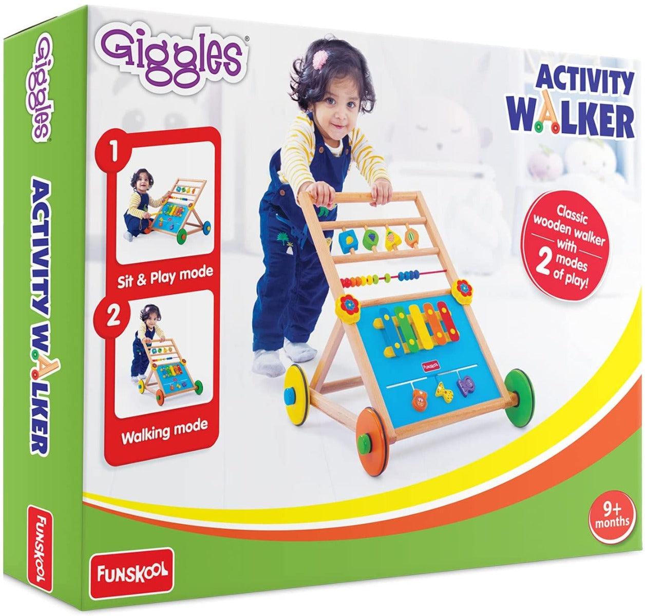 Giggles Activity Walker, Sam's toy Funskool