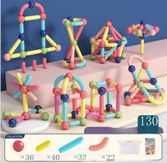 Magnetic Bar Children's Educational Building magnetic Block Assembly Toy | Make in Gujarat samstoy.inย Sams toy world Ahmedabadย
