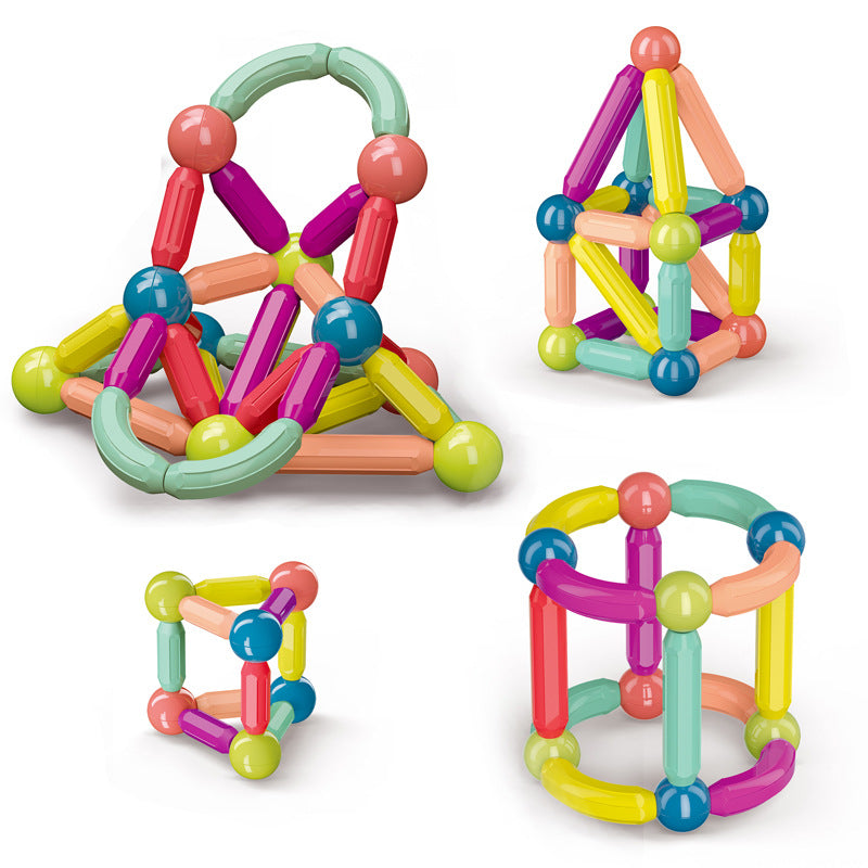 Magnetic Bar Children's Educational Building magnetic Block Assembly Toy | Make in Gujarat samstoy.inย Sams toy world Ahmedabadย