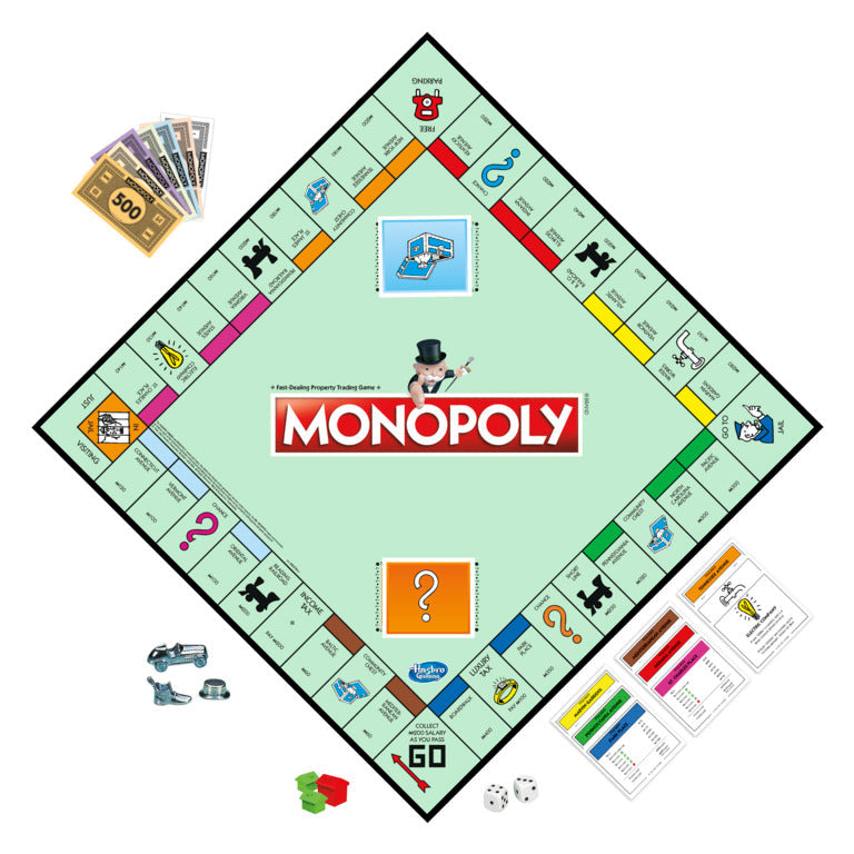 Monopoly Classic Board Game For Families And Kids Ages 8 And Up
| Hasbro| Sam's toy | - samstoy.in