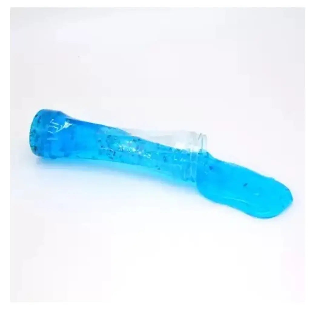 New Bottle Crystal Jelly Slime Toy Slime Few Stars and Small Crystal Inside, Slime Toy For Boys Girls Kids (Set of-4 Multi-Color)