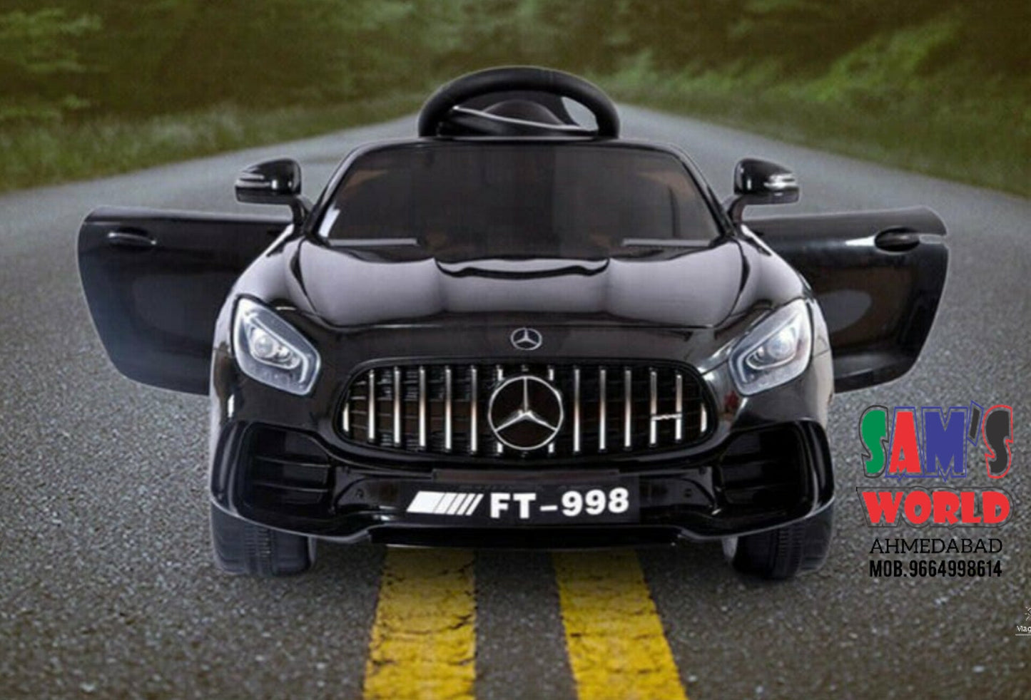 Ride on car sedan battery operated children car FT-998 | sams world car - samstoy.in