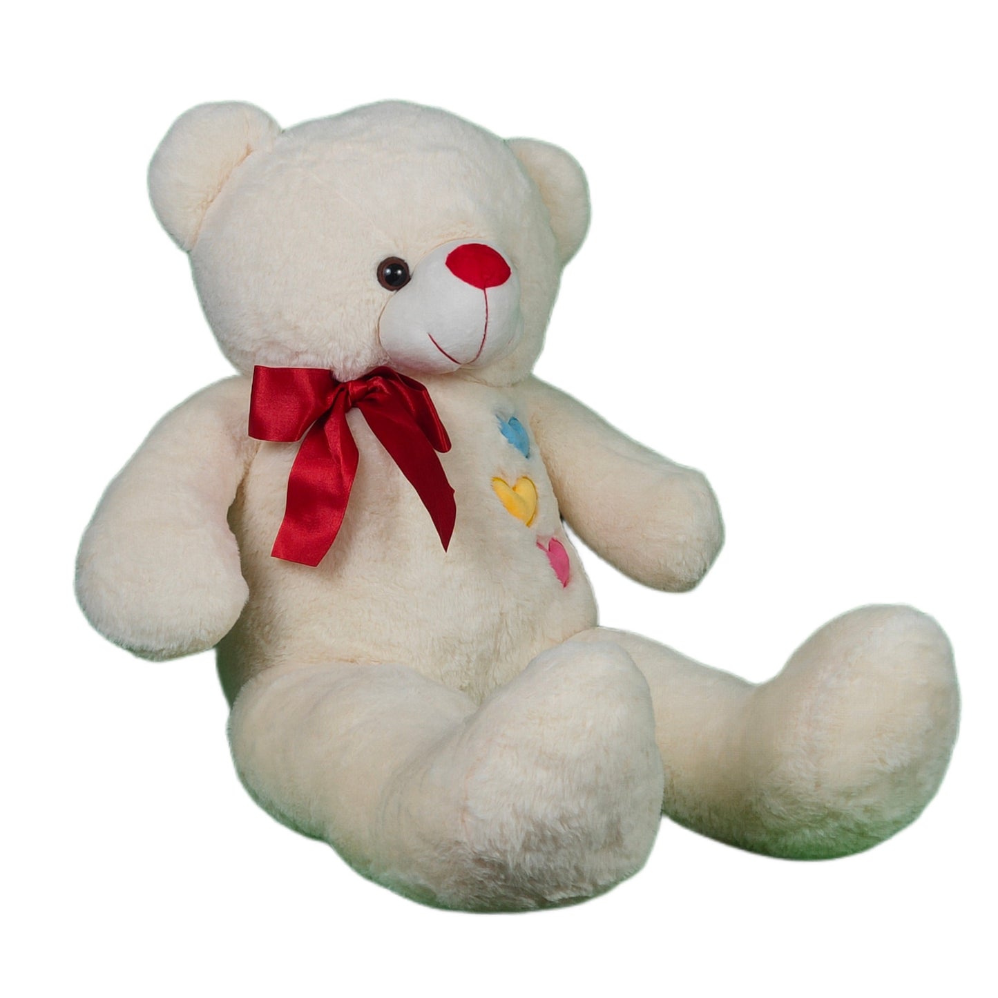 Sam Teddy Bear Plush Soft Toy For Ages 2 Years And Up Girls Gift, 90cm - samstoy.in Shop in Ahmedabad Gujarat