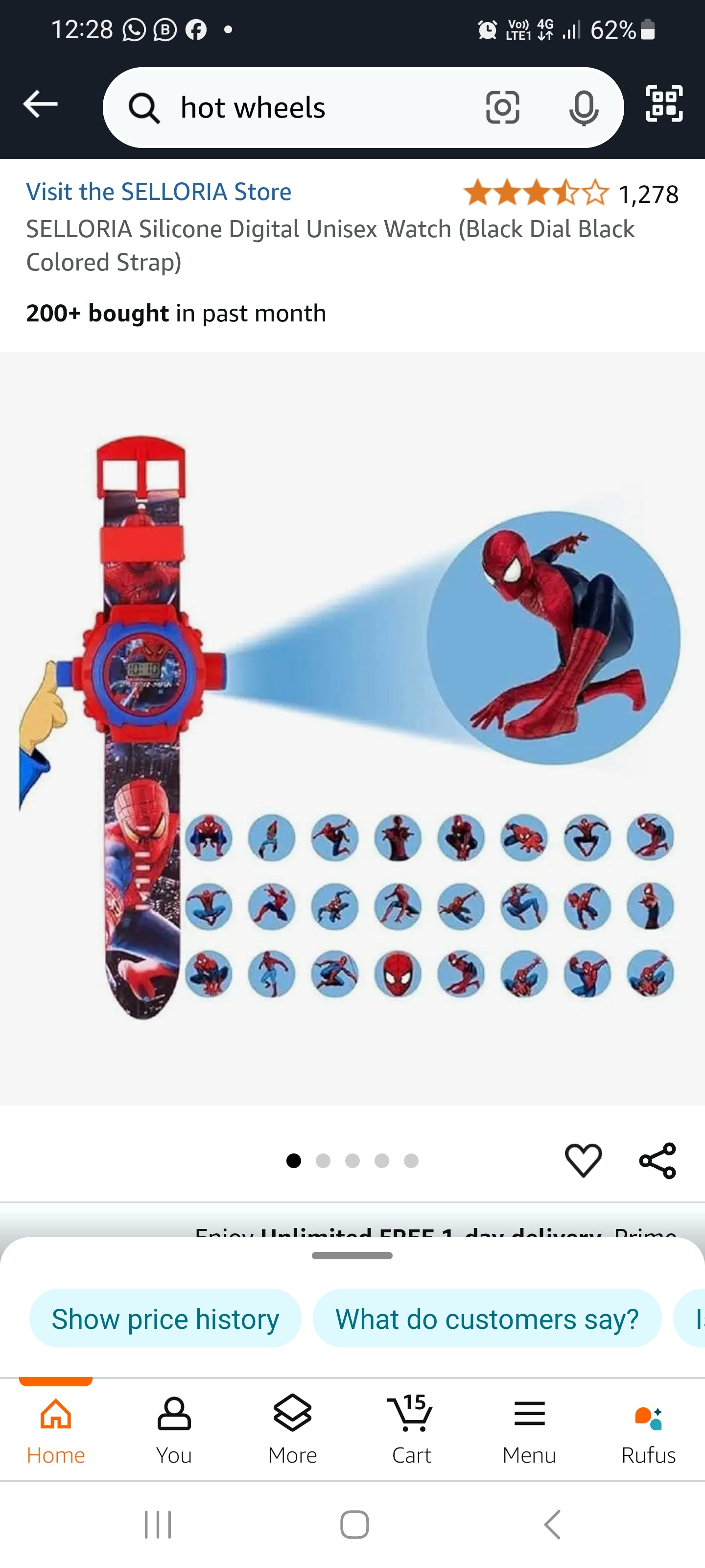 Buy Kids Cartoon Character Digital Wrist Watches Projection 24 Images Toy Watch for boys and Girls Gifts samstoy.in Sams toy world shop in Ahmedabad Gujarat