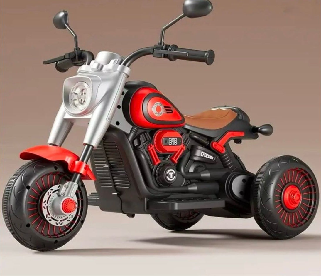 Kids ride-on bike with three wheels, designed for young riders, available in Ahmedabad Gujarat with warranty