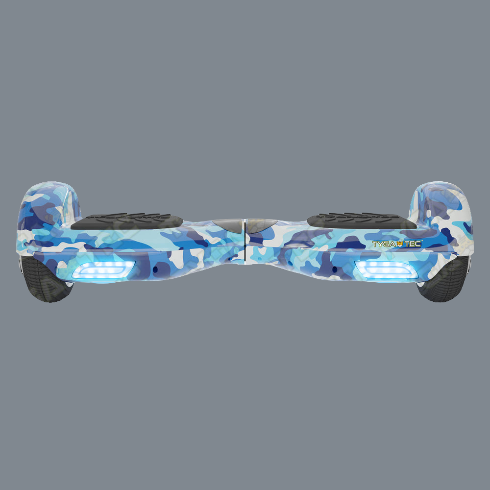 Bluetooth hoverboard with lights and bag sale in Ahmedabad Gujarat blue camouflage design outdoor play equipment