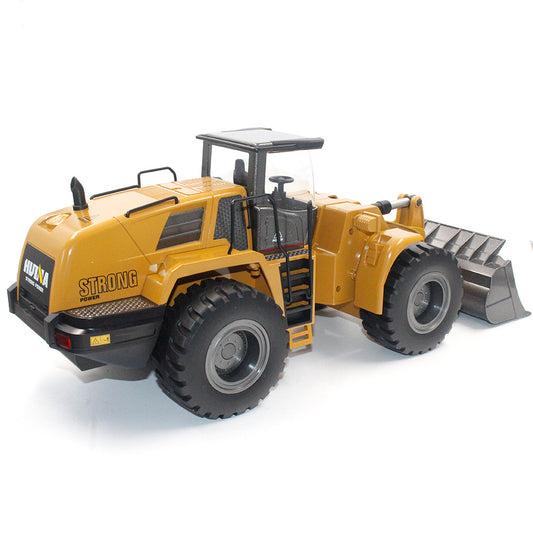 Bulldozer remote control car rc car in yellow for ages 5 and up from Sam's Toy World
