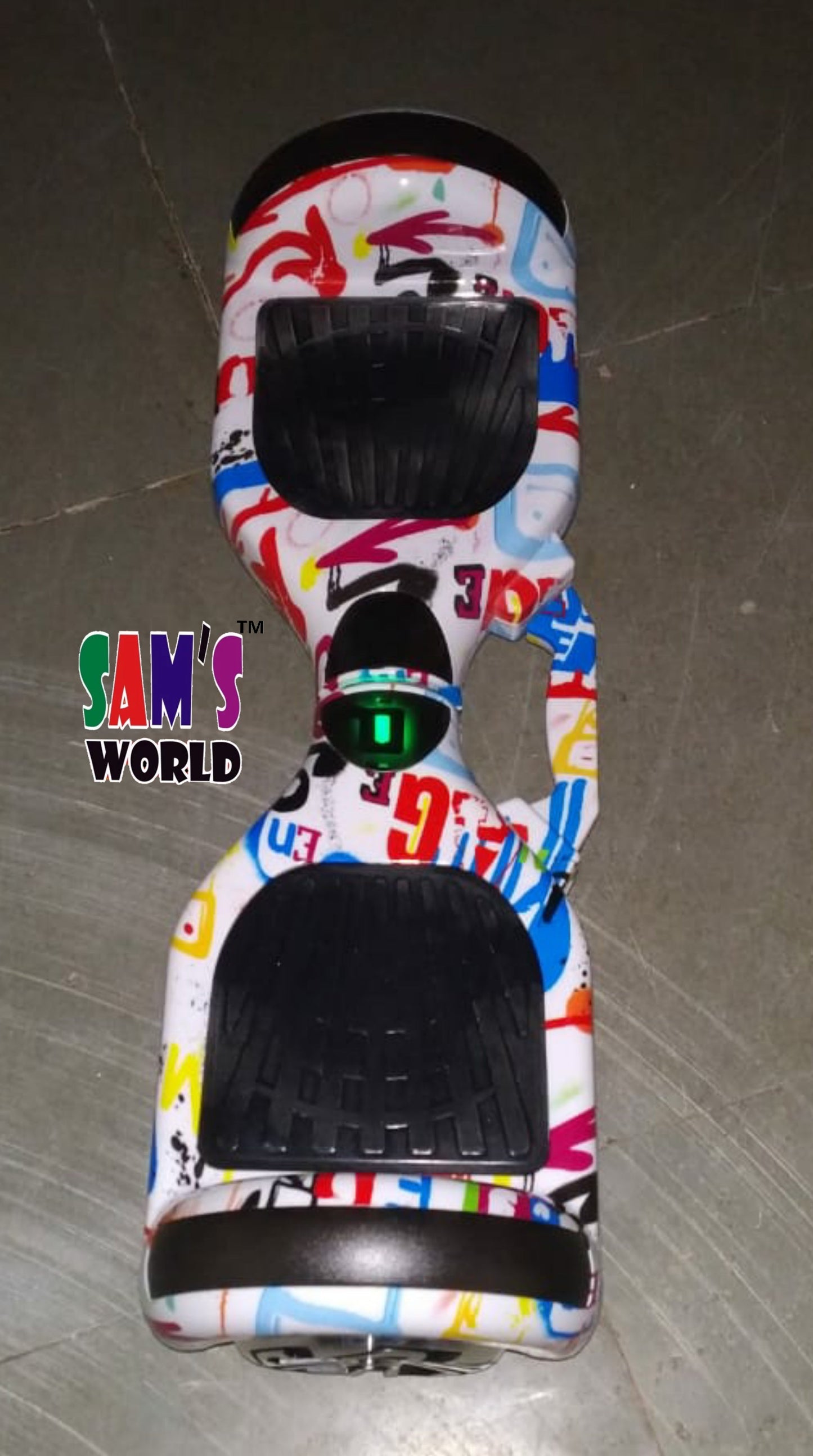 Colorful Bluetooth hoverboard with black foot pads to buy bluetooth hoverboard for children Ahmedabad Gujarat online