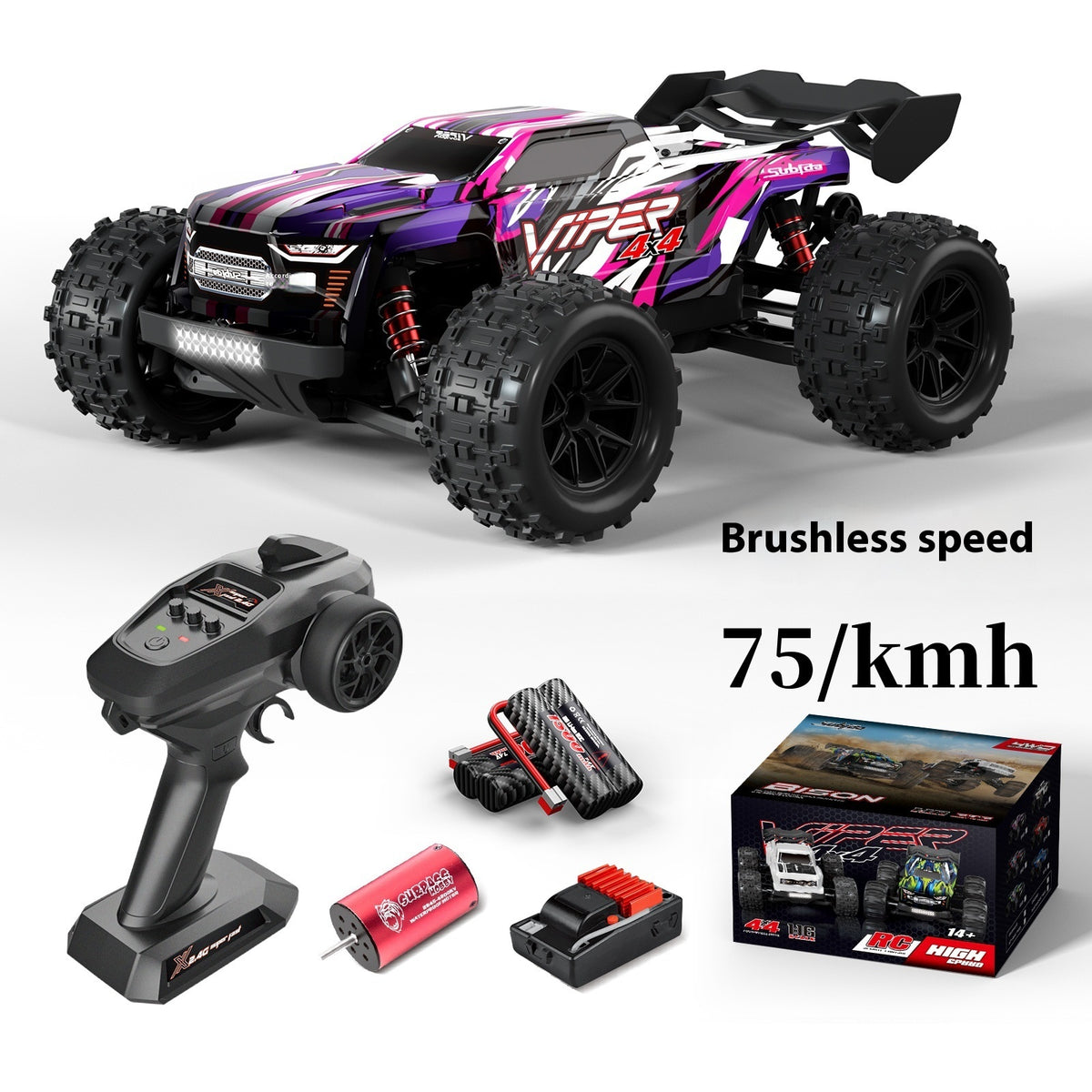 Brushless Rc Remote Control Car Four-wheel Drive High-speed Drift Off-road Racing Toy