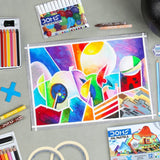 Buy Doms art strokes Kit | Perfect Value Pack | Kit For School Essentials | Gifting Range For Kids | Combination of 8 Stationery Items | mrp ₹:149 | Sam's Toy Ahmedabad DOMS Sams toy world shop in Ahmedabad Gujarat