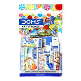 Buy Doms art strokes Kit | Perfect Value Pack | Kit For School Essentials | Gifting Range For Kids | Combination of 8 Stationery Items | mrp ₹:149 | Sam's Toy Ahmedabad DOMS Sams toy world shop in Ahmedabad Gujarat