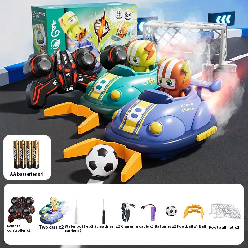 Sam's Toy World Bumper 2 car set Remote Control Car Toy Stunt Drift Kart