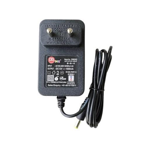 fast charger for children's ride-on car and bike 12V online black power adapter with cable from samstoy.in