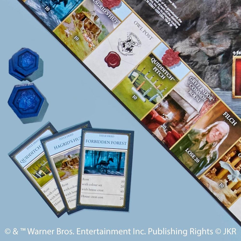Harry Potter Monopoly Game at Sam's Toy Ahmedabad, featuring colorful game board and cards for family fun