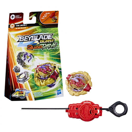 Beyblade Burst QuadDrive India hasbro at Sam's Toy World Ahmedabad with launcher and gold spinning top