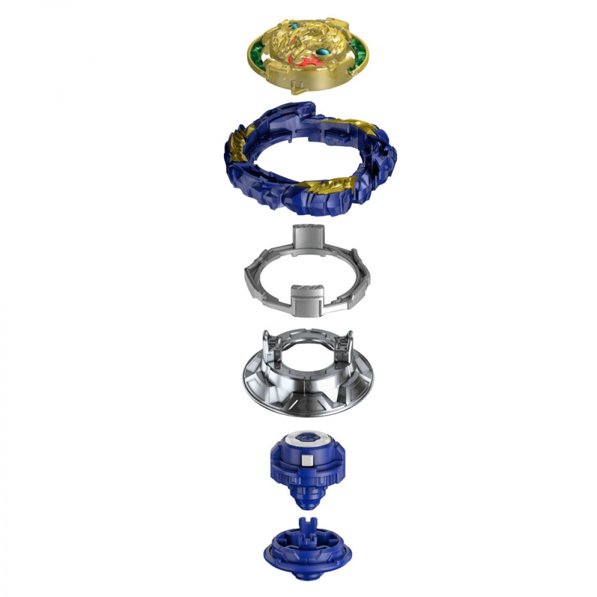 Hasbro Beyblade Burst QuadDrive Sam's Toy Ahmedabad India exploded view showing all parts and layers