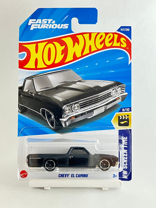 Buy Hot Wheels Fast & Furious Chevy El Camino Ahmedabad online India black Hot Wheels diecast El Camino in package