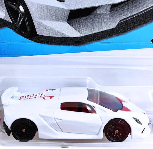 White Hot Wheels Lamborghini exotica car model in packaging to buy Hot Wheels Lamborghini exotica car Sam's Toy Ahmedabad Gujarat online