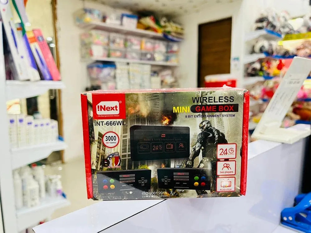 Wireless 2 player game console retro online Ahmedabad India mini game box with 8 bit entertainment