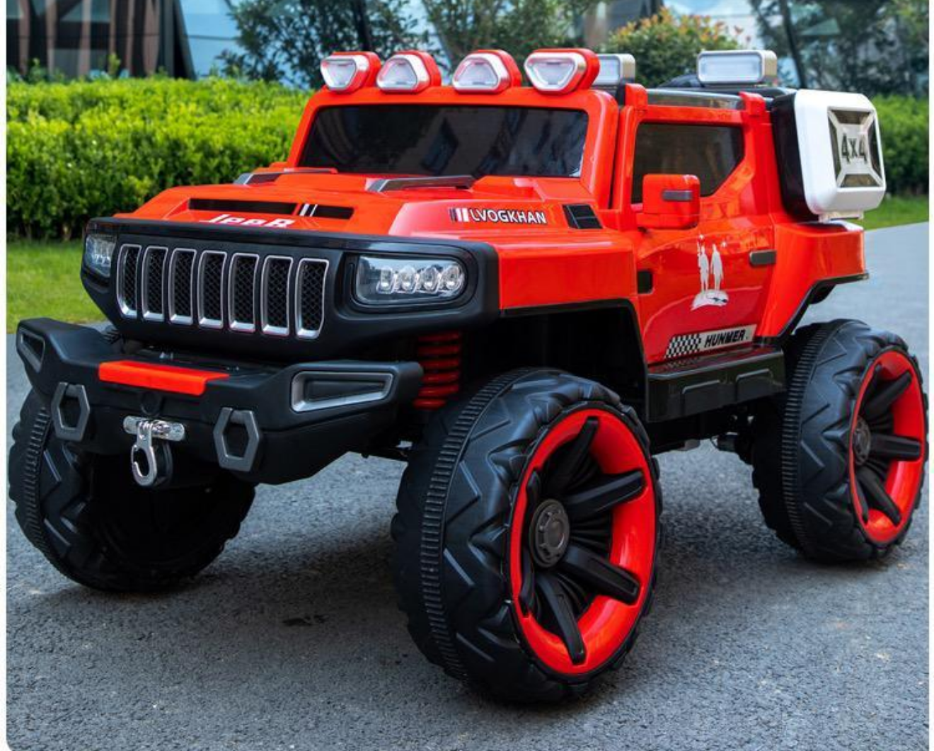 Kids Ride On Jumbo Jeep For Kids In Gujarat with oversized wheels and stylish design for outdoor fun