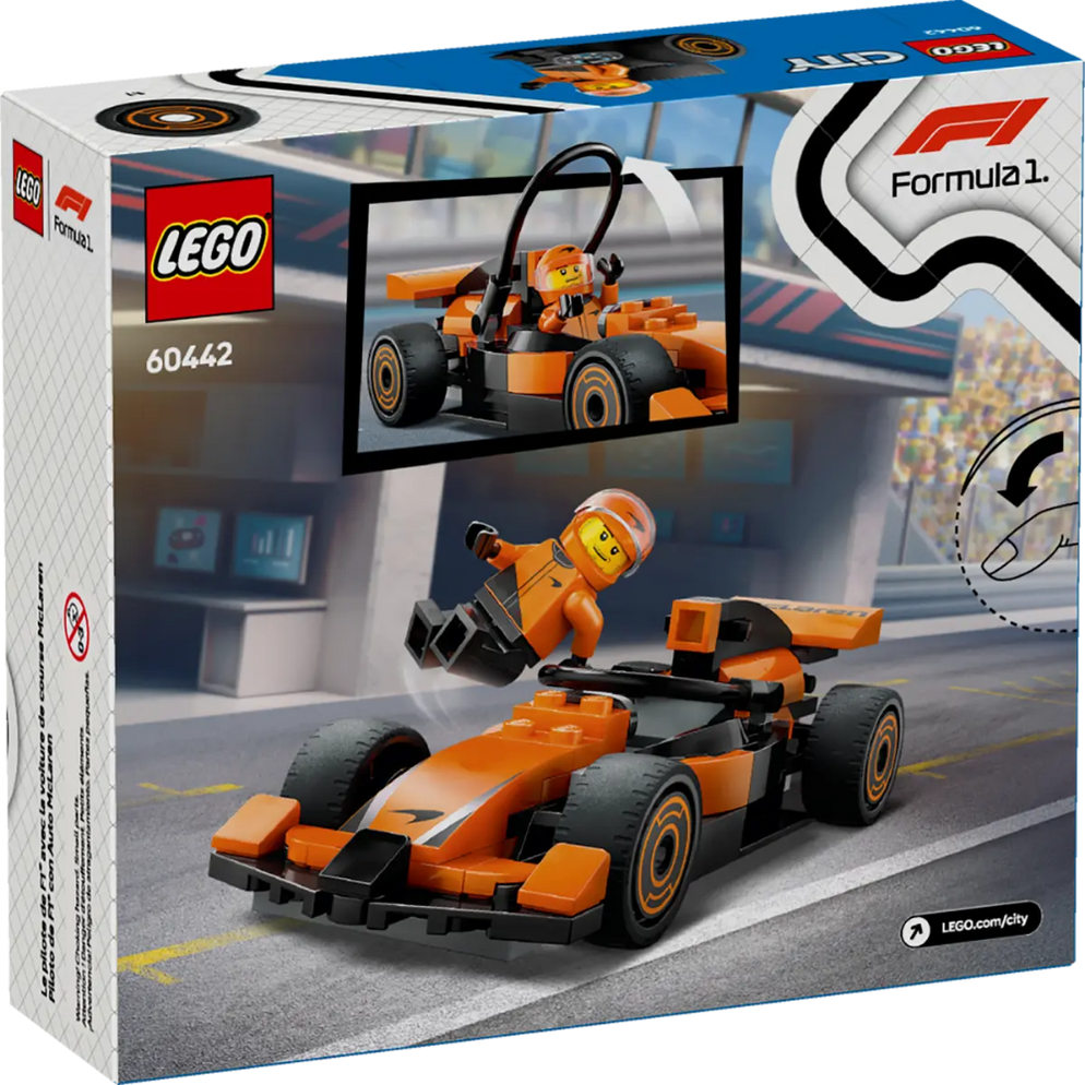 LEGO City Formula 1 Race Car best price Ahmedabad Gujarat India . Orange Formula 1 car with driver minifigure on boxed LEGO set