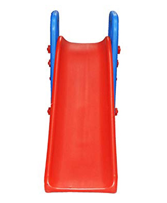 Playgro Super Senior Slide for children Ahmedabad Gujarat online India red plastic slide with blue rails for kids playground