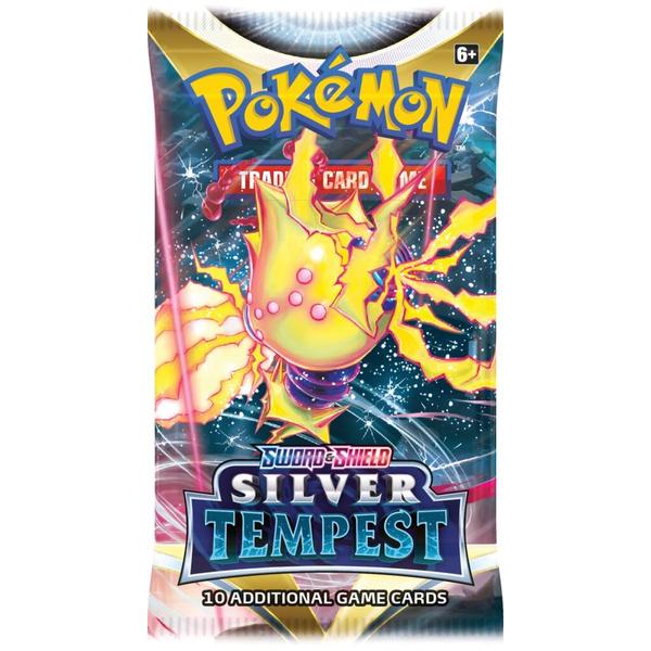 Pokemon TCG booster box sale online Ahmedabad India featuring Sword Shield Silver Tempest pack with 10 cards