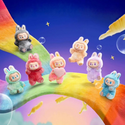 Buy pop mart Labubu doll blind box sams online Ahmedabad featuring colorful cute collectible plush toys