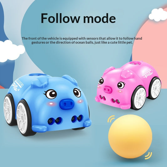 RC Toy Story Car Follow Me Remote Control Sensor Car in Blue and Pink for ages 3 and up from Sam's Toy World