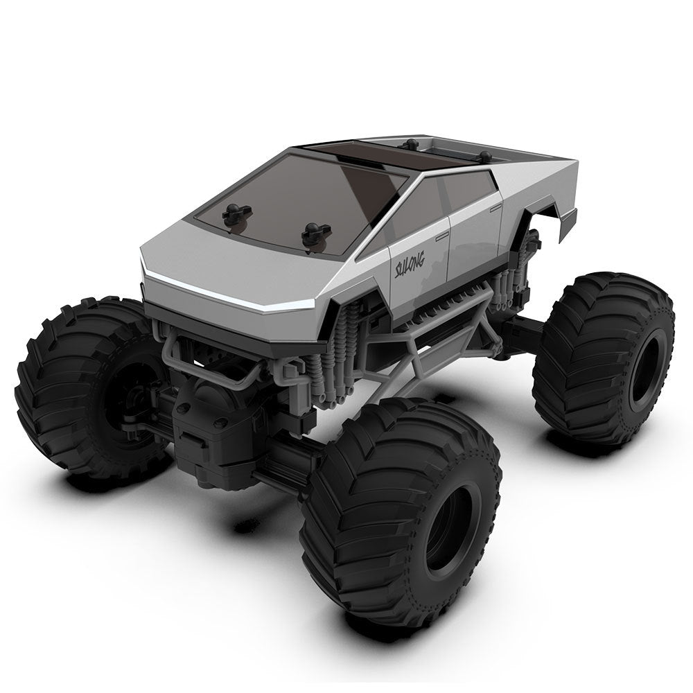 Sam's Toy World remote control car in silver, designed for outdoor speed and fun, suitable for ages 8 and up