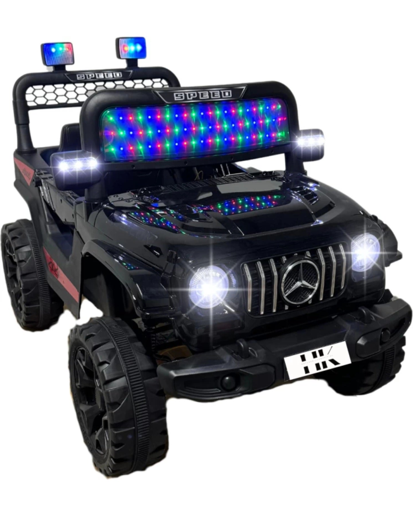 Ride On Jeep Mercedes Model Ahmedabad Gujarat with bright LED lights and sturdy design for kids