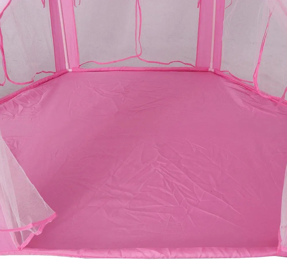 Buy Indoor and Outdoor Kids Play House | Hexagon Princess Castle Play Tent Pink | Sams Toy world ahmedabad gujarat samstoy.in Sams toy world shop in Ahmedabad Gujarat