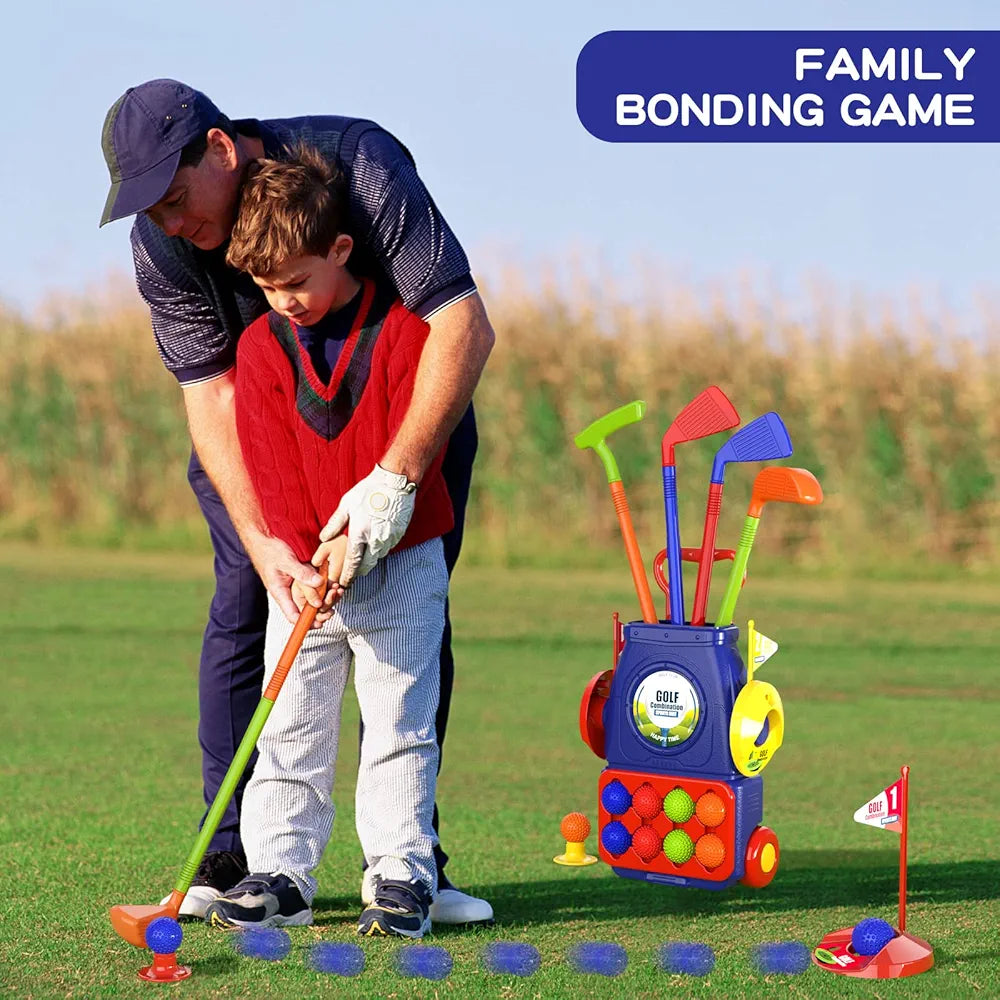 Buy Toddler Golf Set with Putting Mat samstoy.in Sams toy world shop in Ahmedabad Gujarat