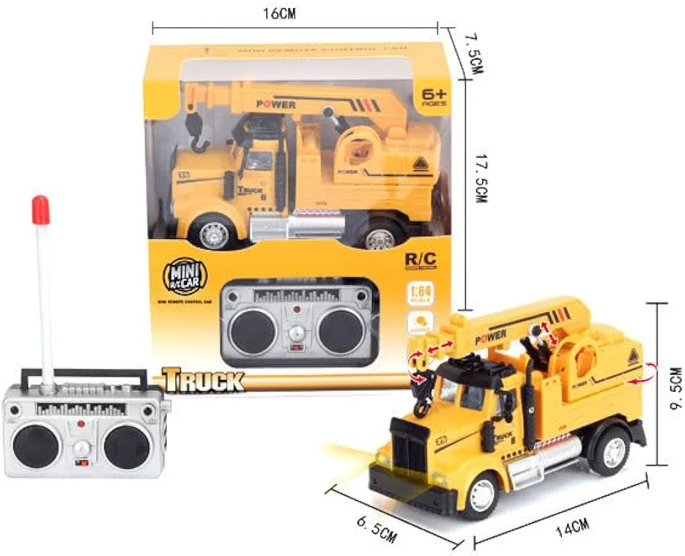 Buy Remote Control Construction Vehicle Set | RC Excavator, Crane, Truck & Loader with Movable Joints | sams toy world Sam's Toy World Sams toy world shop in Ahmedabad Gujarat