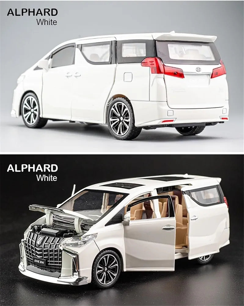 Buy Scale Finished Model Car 1/24 for Toyota  | Scale Diecast Model Cars with Sound and Light Business | Pullback Vehicle Miniature Replica Car| Sams world samstoy.in Sams toy world shop in Ahmedabad Gujarat