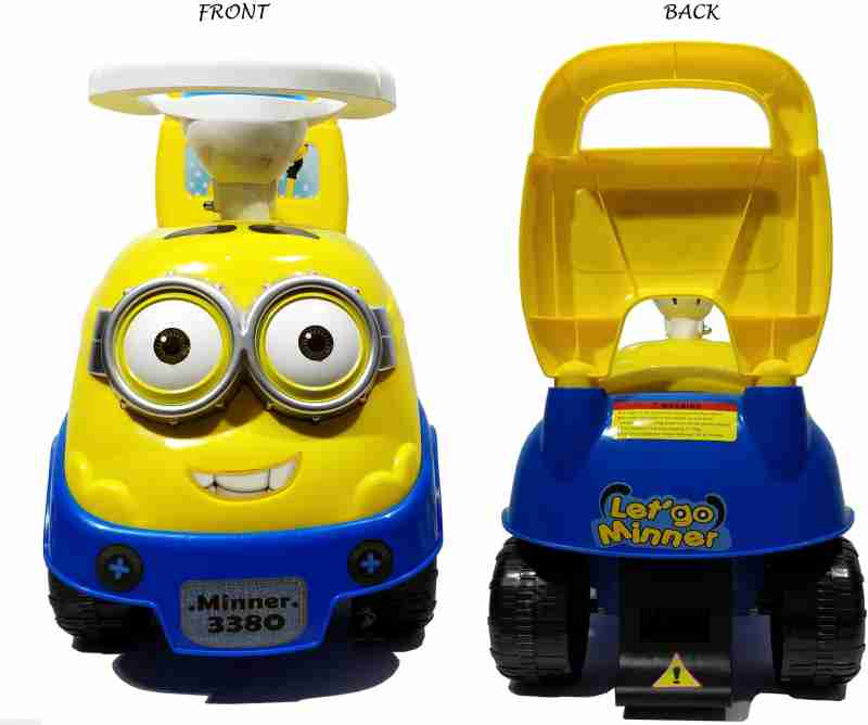 Buy Minion Race Kids Ride On Push Car for Toddlers Baby car Toy Children Rider & Infant Baby car Toys | Kids Suitable for Boys & Girls(1-3 Years)- Yellow| Sams world ahmedabad samstoy.in Sams toy world shop in Ahmedabad Gujarat