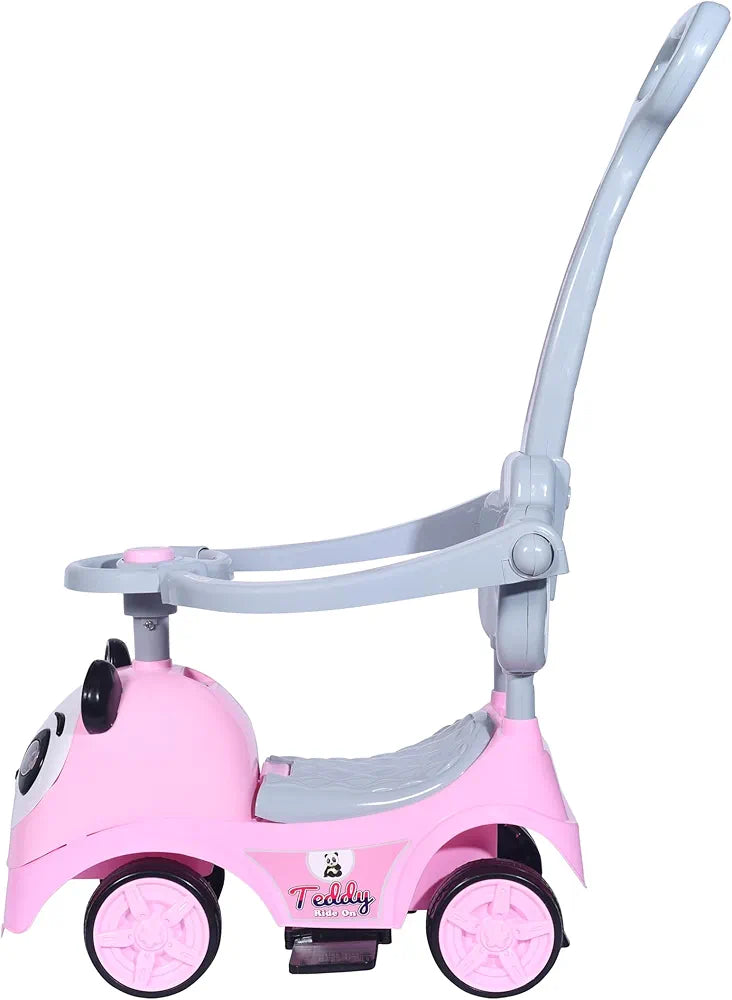 Buy Teddy Plus Ride On Push Musical Baby Car| with Protective Arm Rest and Parent Handle| Storage| Age 1-3 Years multicolour | Sams Toy world ahmedabad gujarat samstoy.in Sams toy world shop in Ahmedabad Gujarat