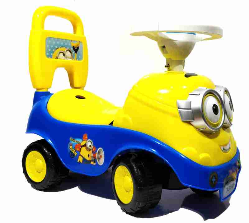 Buy Minion Race Kids Ride On Push Car for Toddlers Baby car Toy Children Rider & Infant Baby car Toys | Kids Suitable for Boys & Girls(1-3 Years)- Yellow| Sams world ahmedabad samstoy.in Sams toy world shop in Ahmedabad Gujarat