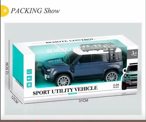Buy Plastic & Metal Remote Control Defender 1:16 Scale Land Rover Off-Road RC Car|Sams Toy world ahmedabad gujarat samstoy.in Sams toy world shop in Ahmedabad Gujarat