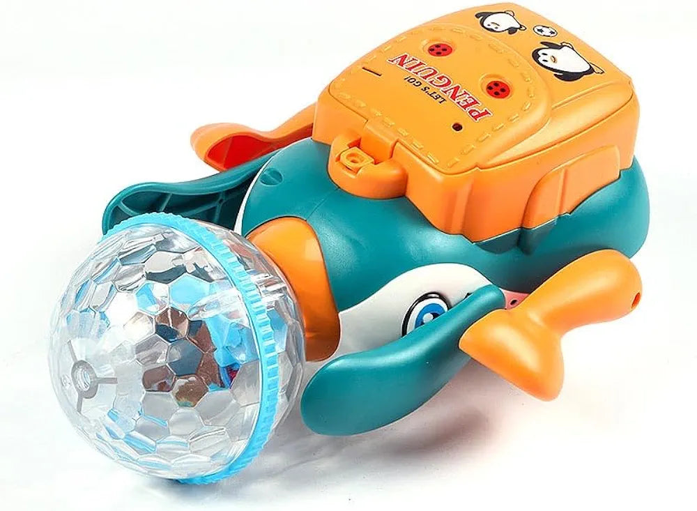 Buy Rotating Penguin Car Vehicle Toy for Kids|Boys|Girls with 360° Rotation| Light & Music |Color-as per Availability| Sams world 🌍 samstoy.in Sams toy world shop in Ahmedabad Gujarat